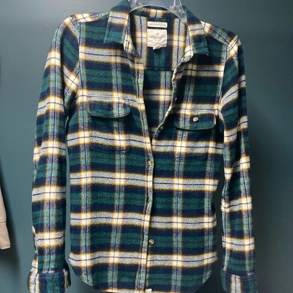 American Eagle Outfitters Slim fit Flannel